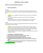 kwalitatieve data analyse  (Ugent - 1ste bach) 