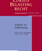 Schenk- en erfbelasting 2020-2021 Duidelijk en overzichtelijk