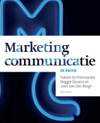 Samenvatting boek Marketingcommunicatie 2018