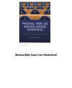 Samenvatting Profiel van de Nederlandse overheid