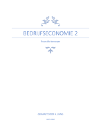 Bedrijfseconomie 2 