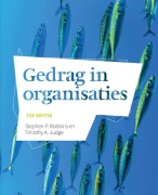 Samenvatting hoofdstuk 3 Gedrag in organisaties