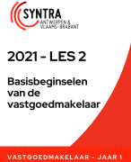 Syntra 2020 | Les 2 Antiwitwaswet | Basisbeginselen voor de vastgoedmakelaar 