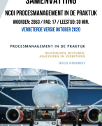 NCOI Samenvatting procesmanagement in de praktijk