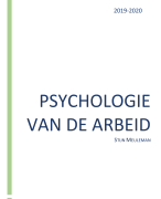 Psychologie van de arbeid 