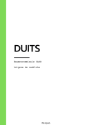 Samenvatting Duits 3e graad ASO/TSO/KSO 2025