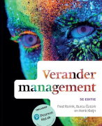 Verandermanagement Samenvatting H6 t/m 8