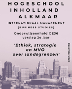 Voorbeeld verslag OE36 Inholland 2e jaar Internationaal Management Business Studies geslaagd (8)