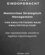 NCOI geslaagde Master opdracht strategisch management onderwijs rapport