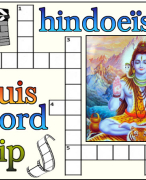 Antwoordblad kruiswoordclip Hindoeïsme