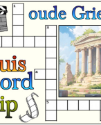 Antwoordblad kruiswoordclip De Oude Grieken