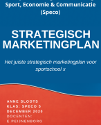 Geslaagde scriptie SPECO strategisch marketingplan Duitse klanten aantrekken Fontys