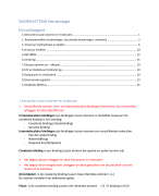 Hematologie samenvatting (Life Sciences)