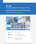 CSI Q8 samenvatting