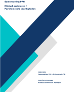 Samenvatting PPG Stationstoets Q6 - Radboud Universiteit Nijmegen