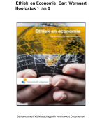 Ethiek en Economie