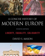 Samenvatting A Concise History of Modern Europe H1 t/m 13