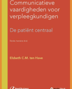 Samenvatting Communicatieve vaardigheden voor verpleegkundigen