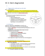 Stem: diagnostiek HC 3 (L&A Antwerpen)