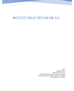 BGZ2222 Practicum verslag DRNA