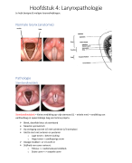 Hoofdstuk 4: Larynxpathologie