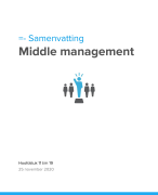 Middle Management samenvatting H11 t/m H19
