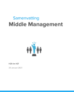 Middle Management Samenvatting H1 t/m 10