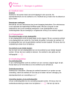 Samenvatting Natuurkunde Pulsar VWO 4 - Hoofdstuk 1 - Bewegen in grafieken