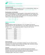 Samenvatting Scheikunde Chemie VWO 4 - Hoofdstuk 3 - De atmosfeer
