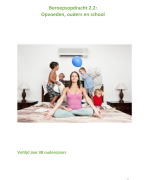 Beroepsopdracht 2.2 HvA PABO