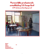 3.2 Persoonlijke professionele ontwikkeling JK