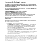 Gedrag in organisatie samenvatting