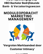 NCOI moduleopdracht Bedrijfskundig Management schrijven bedrijfsadvies Versie MET feedback docent. 2020, eindcijfer 7,5 in 2e versie