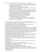 Ontwikkelingspsychopathologie H1, 2, 3, 8,11, 13