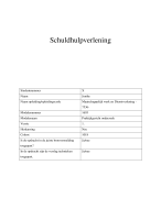 Shuldhulpverlening NTI modele 1693. (Met cijfer 7,4)