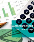 Samenvatting Vastgoedeconomie (drs. cwm van veen)