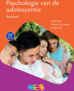 Samenvatting psychologie van de adolescentie 