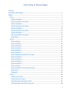 Samenvatting Opvoeding & Maatschappij (literatuur, leesvragen, hoorcolleges, werkgroepen)