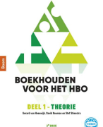 Proeftentamen 3 Bedrijfsadministratie 2; Boekhouden voor het hbo deel 1; HBO Accountancy