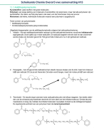 Samenvatting Chemie Overal H13 kunststoffen