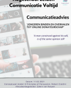Geslaagde scriptie Jongeren overtuigen online tot donateurschap - Toename leden door effectieve online communicatie - Geslaagde 2021 - eindcijfer 8