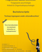 Oefenvragen Toegepaste Psychologie o.b.v. Alblas - Hogeschool van Amsterdam TP - 24 open vragen en antwoorden