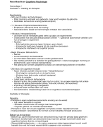 Samenvatting Hoorcolleges Cognitieve Psychologie