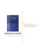 Juridische Kaders (periode 3 & 4): Samenvatting