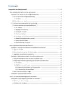 Samenvatting non-profit accounting