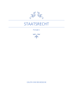 Staatsrecht REP KdG