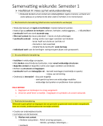 Wiskunde 1 samenvatting van de didactiek
