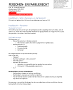 Personen- en Familierecht 