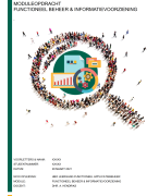 NCOI | Functioneel beheer en informatievoorziening | Cijfer: 9