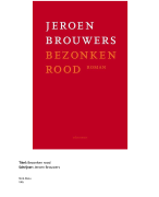 Boekverslag Bezonken Rood van Jan Brouwers voor leesdossier, samenvatting, analyse en recensie